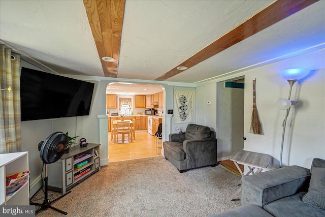 view of living room