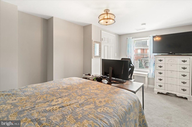 bedroom featuring carpet floors