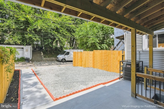 view of patio