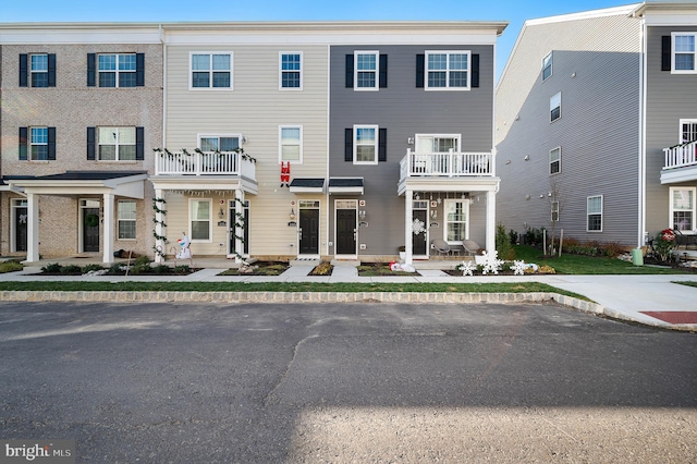 view of townhome / multi-family property