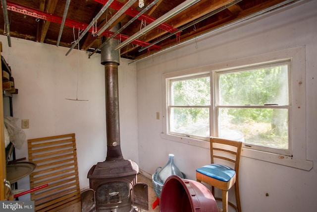 view of sitting room