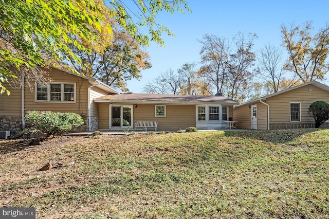 rear view of house featuring a patio area