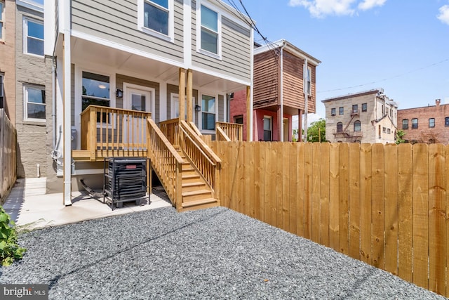 exterior space with a patio area