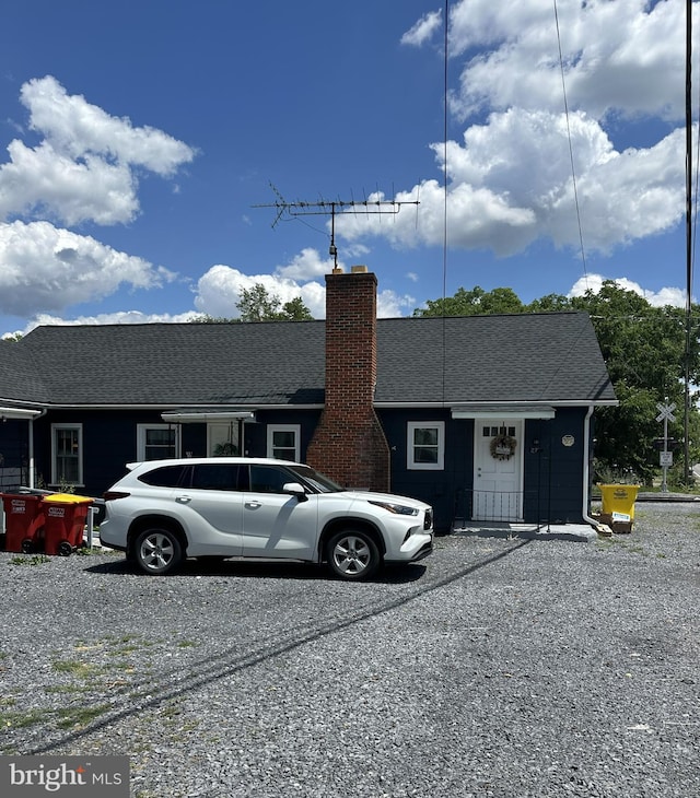 view of front of house