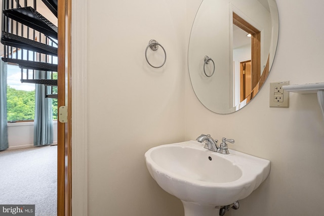 bathroom with sink