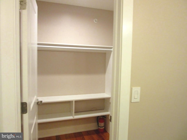 view of closet