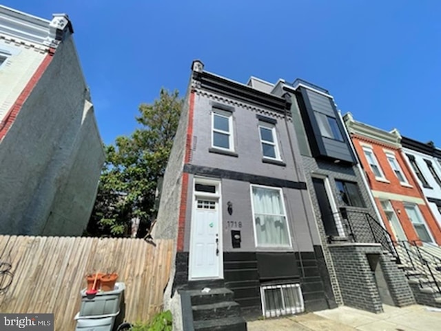 view of townhome / multi-family property