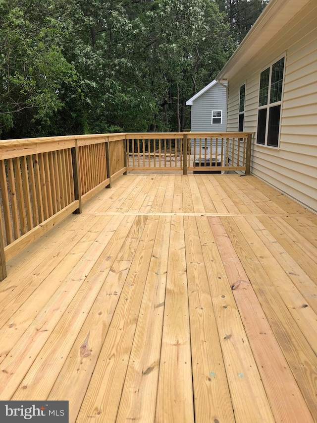 view of deck