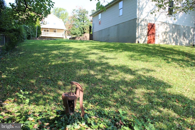 view of yard