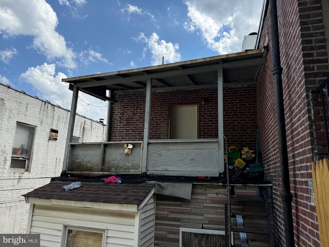 1717 W 4th St, Wilmington, DE 19805 - view of side of property featuring brick siding