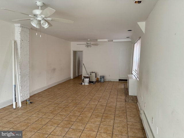 1717 W 4th St, Wilmington, DE 19805 - empty room with a ceiling fan