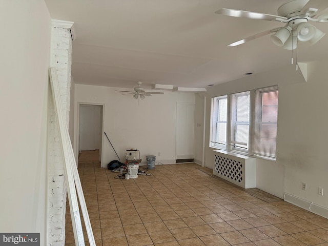 1717 W 4th St, Wilmington, DE 19805 - empty room featuring a ceiling fan