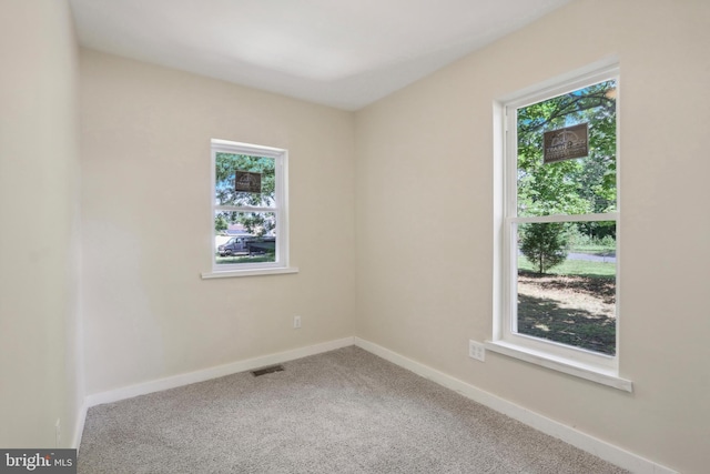 empty room with carpet