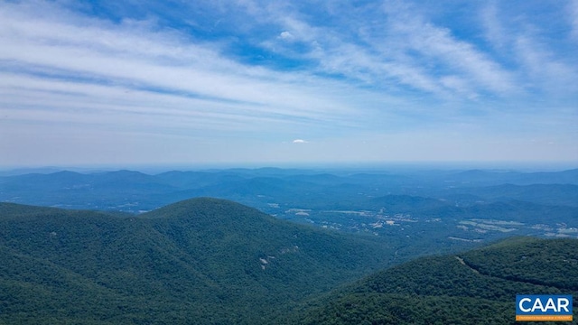 view of mountain feature