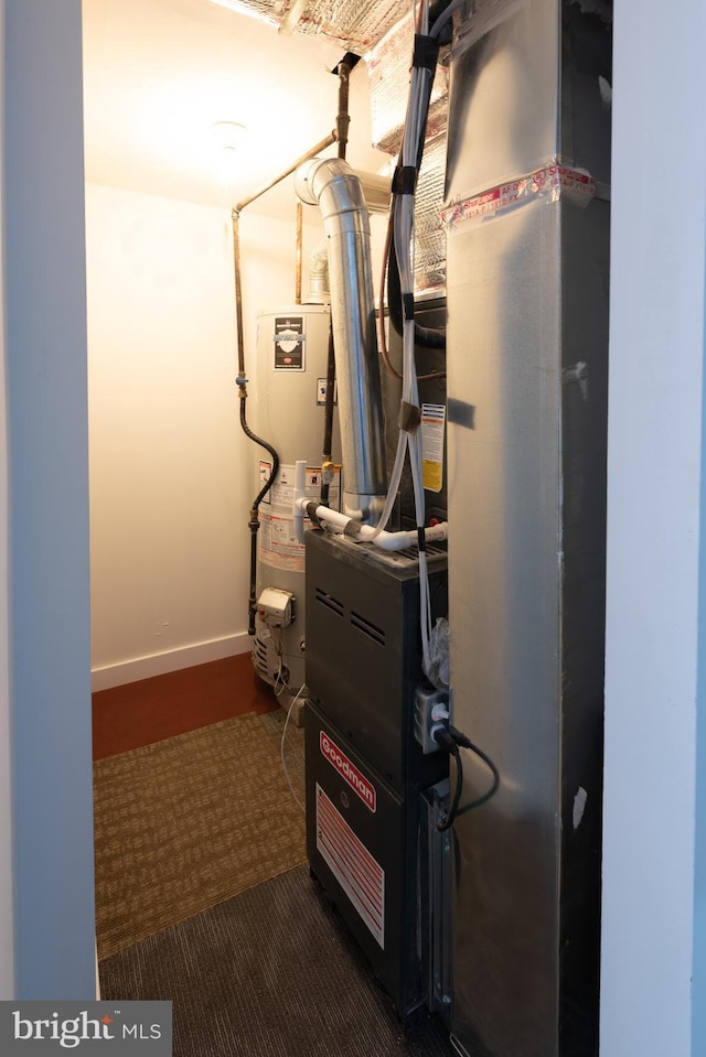 utilities with gas water heater