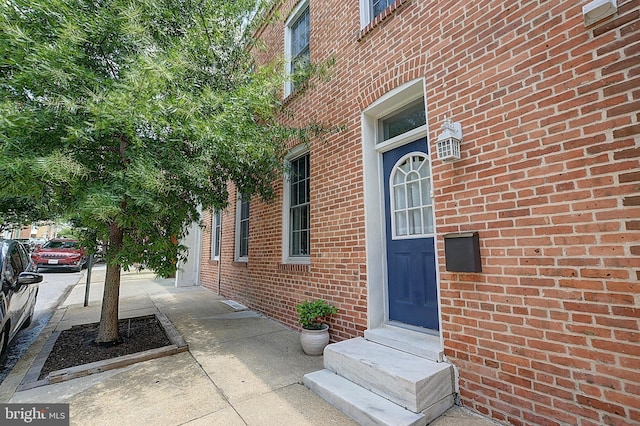 view of entrance to property