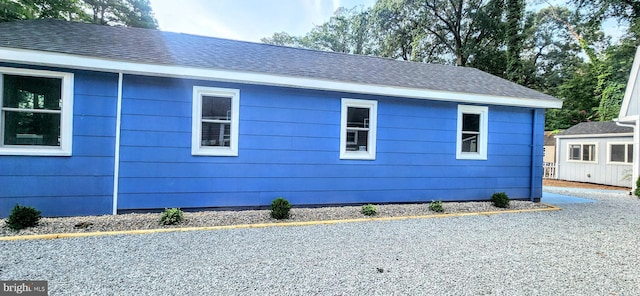 view of home's exterior