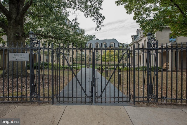 view of gate