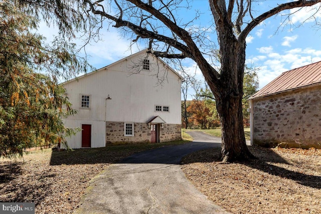 view of side of home