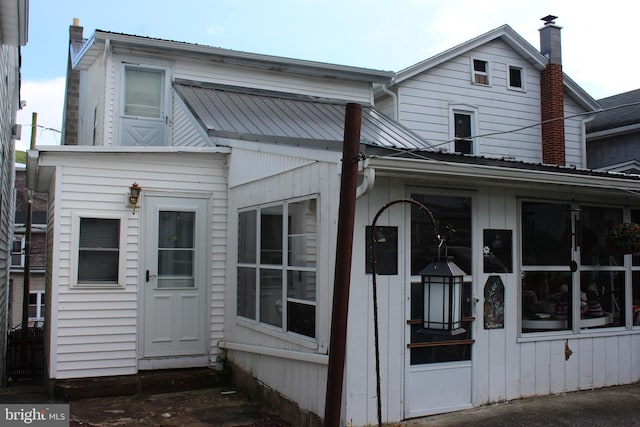 view of rear view of house