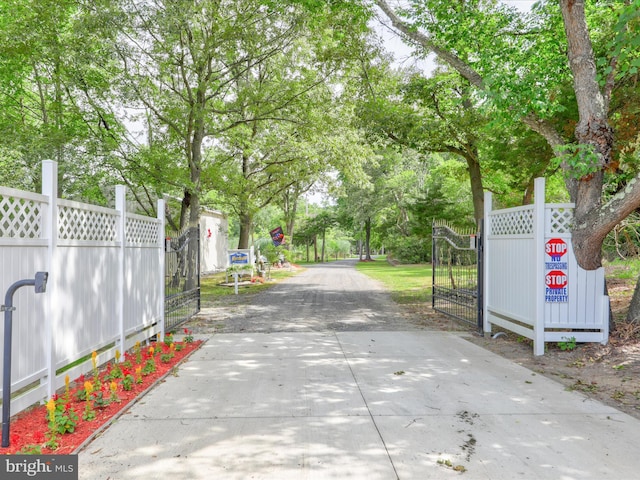 view of street