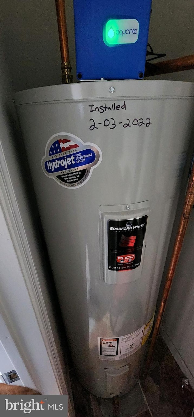 utilities featuring water heater