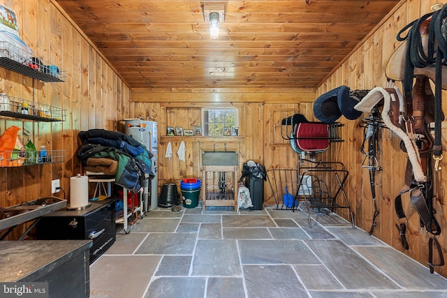 view of storage room