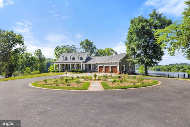 view of cape cod home