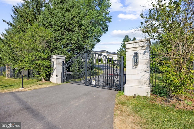 view of gate