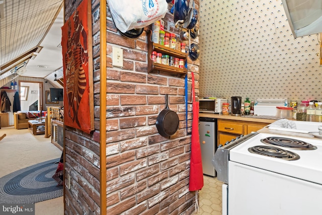 kitchen with electric stove