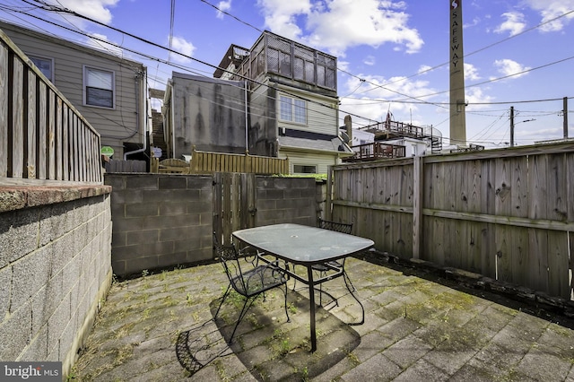 view of patio / terrace