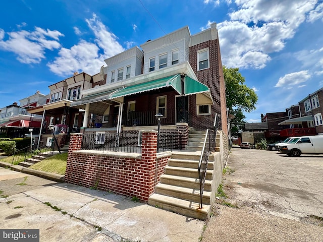 view of townhome / multi-family property