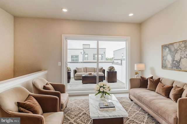 view of living room