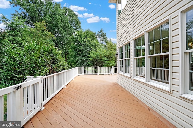 view of deck