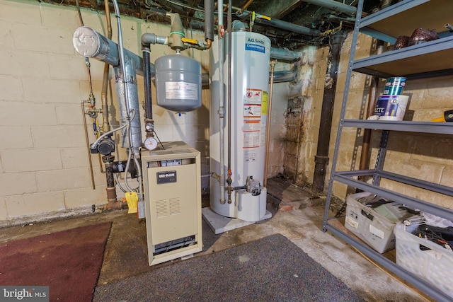 utilities with water heater