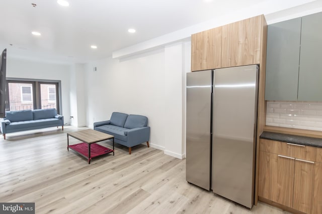 empty room featuring wood-type flooring