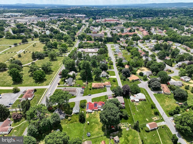 drone / aerial view