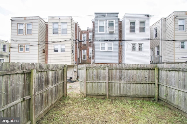 view of rear view of property