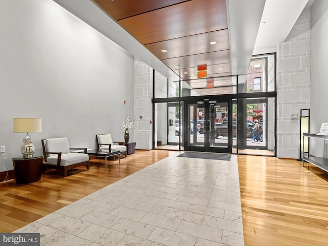 view of building lobby