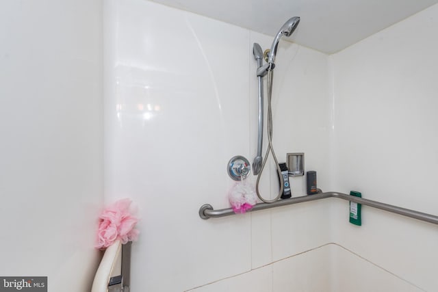 room details featuring walk in shower