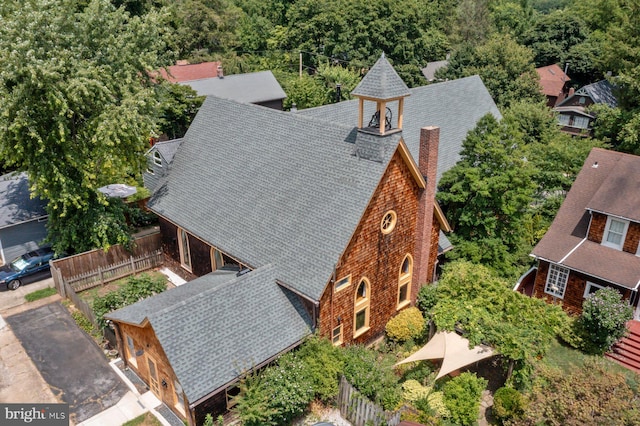 aerial view