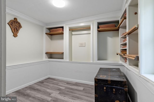75 Church St, Beverly, NJ 08010 - spacious closet featuring light wood-type flooring