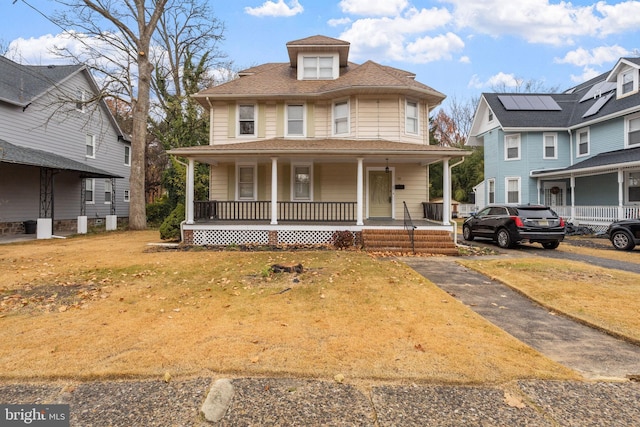 75 Church St, Beverly, NJ 08010 - view of front of home with covered porch