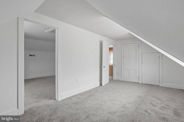 75 Church St, Beverly, NJ 08010 - bonus room featuring light colored carpet and lofted ceiling