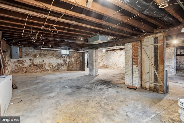 75 Church St, Beverly, NJ 08010 - basement featuring electric panel