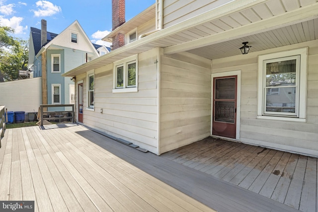 75 Church St, Beverly, NJ 08010 - view of wooden terrace
