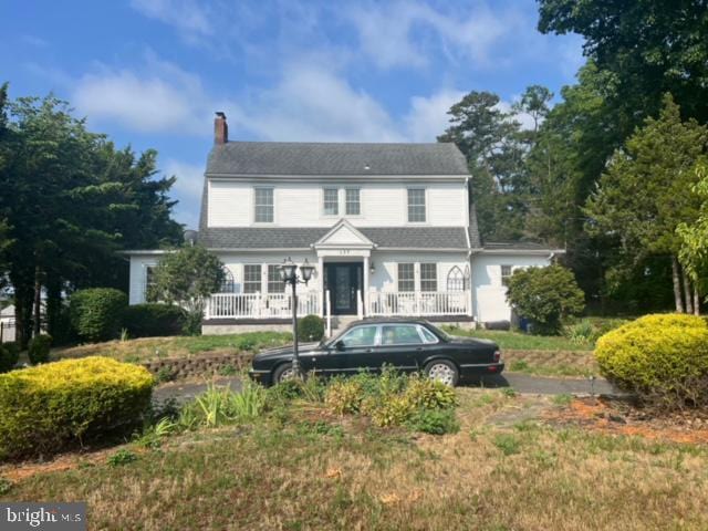 view of rear view of house