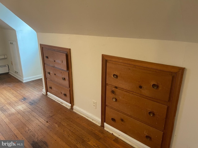 interior space featuring hardwood / wood-style floors