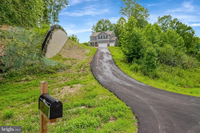 view of road