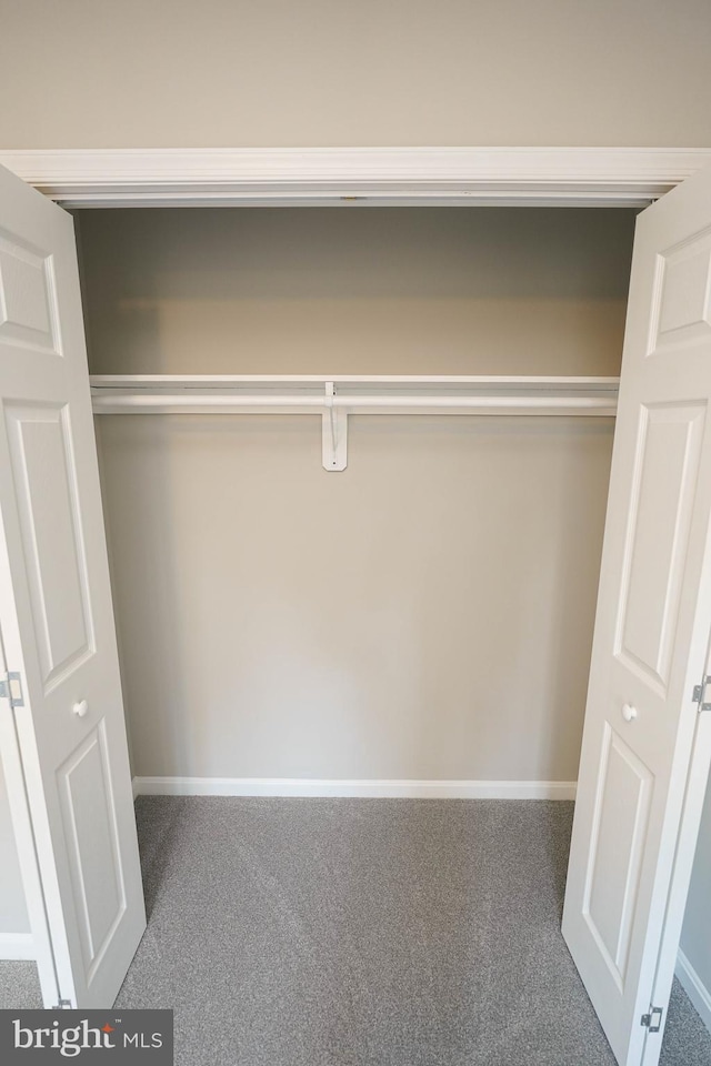 view of closet